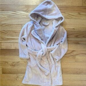 Company Store Plush Kids Robe Blush 2-4t